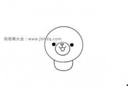 吃瓜小熊简笔画,一幅简笔画背后的故事