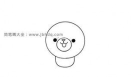 吃瓜小熊简笔画,一幅简笔画背后的故事